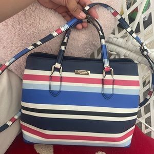 Kate Spade Stiped Satchel ♠️